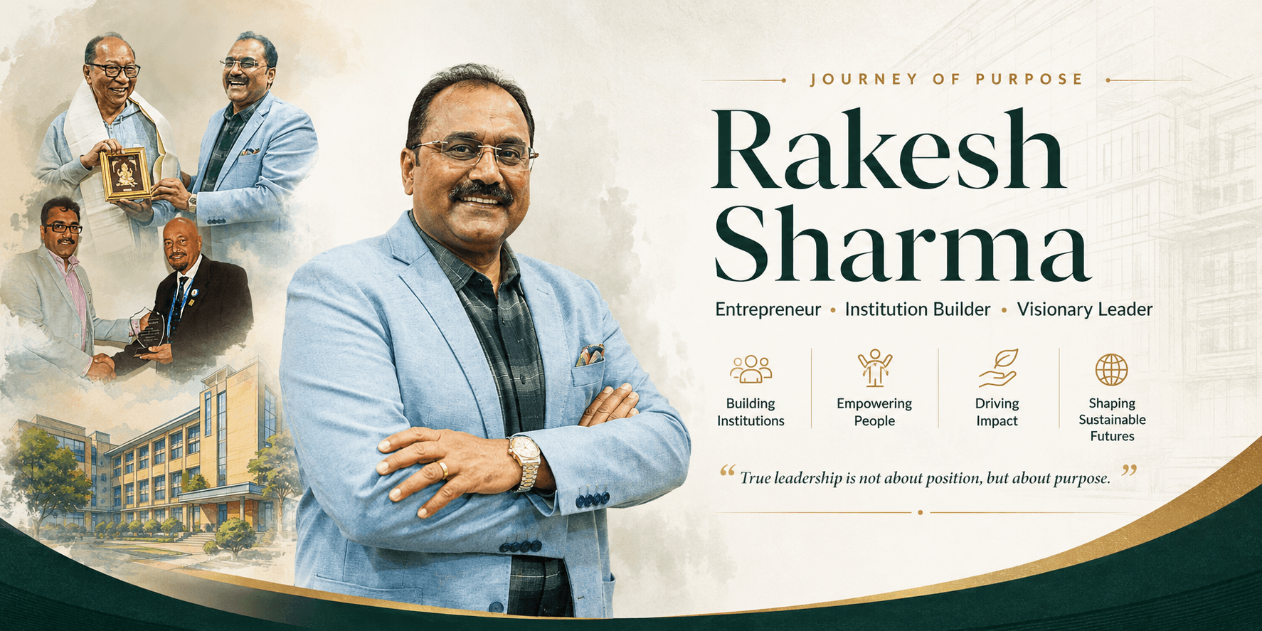 Rakesh Sharma — journey of purpose