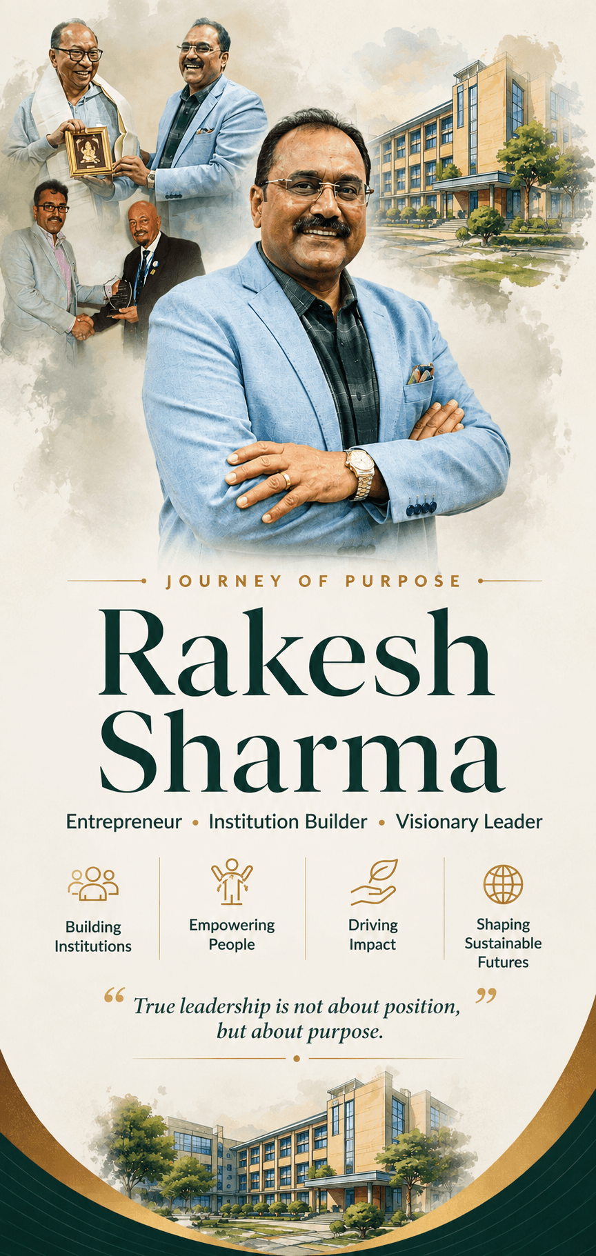 Rakesh Sharma — journey of purpose